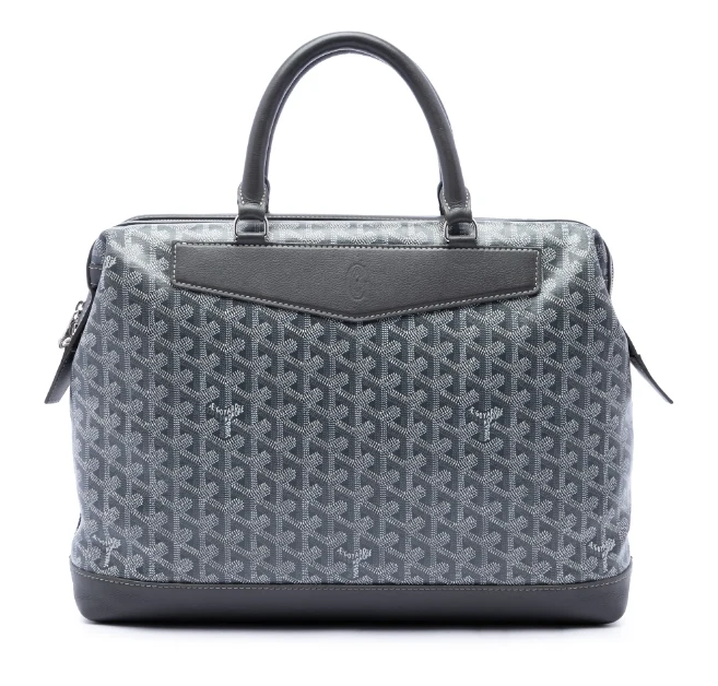 Designer handbag in an editorial setting